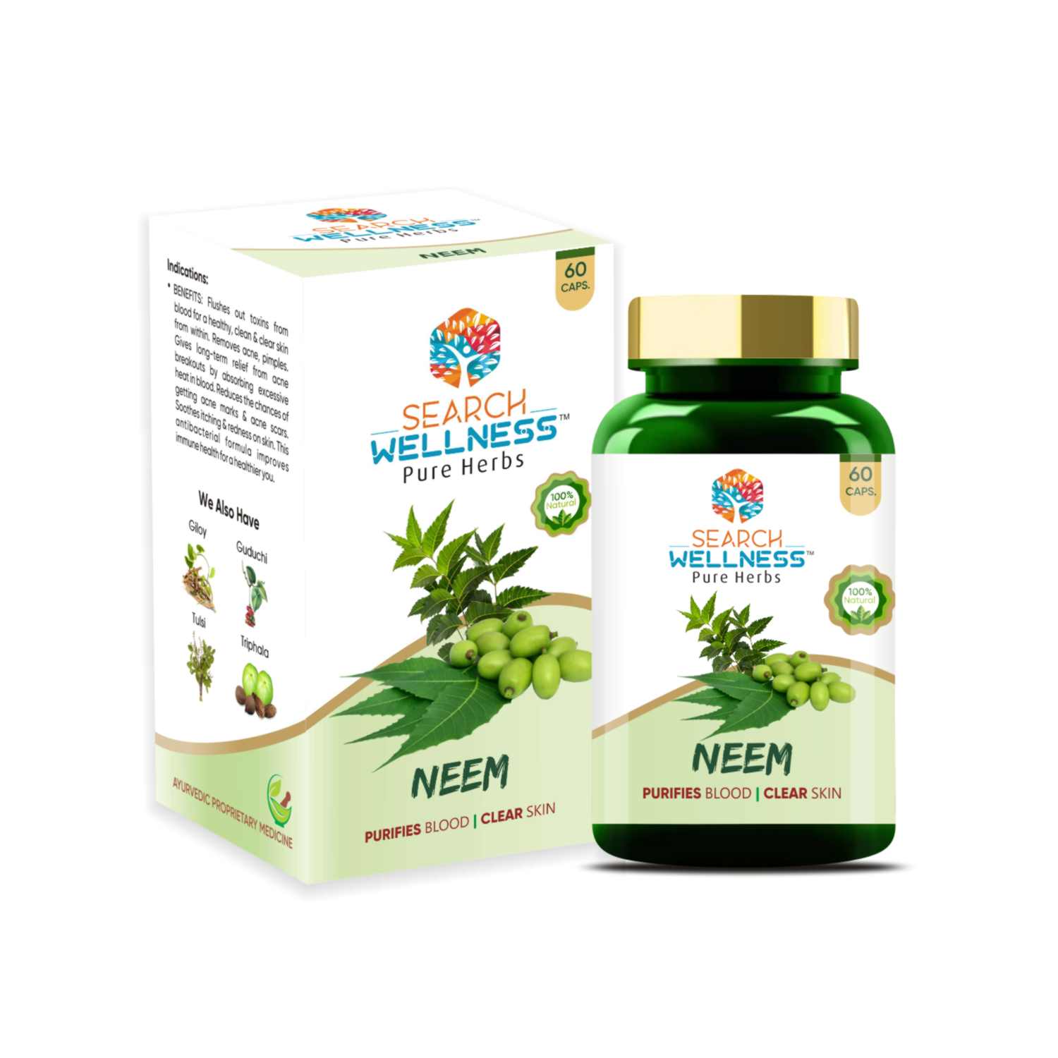 Search Wellness Neem - 60 tabs Online Now